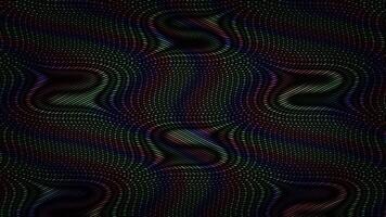 abstrakt färgrik pixelated vågor skapa en visuellt fängslande textur för bakgrunder video