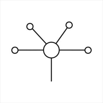 Abstract geometric composition featuring vibrant red green blue and yellow elements with clean lines and a modern aesthetic suitable for graphic design projects vector