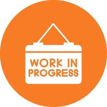 Work In Progress internet wip loading tasks vector