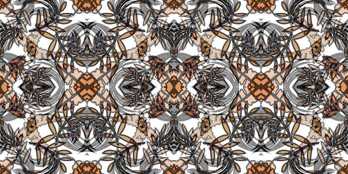 abstract ornamental background seamless pattern. fabric prints texture. decorative design. . Seamless damask pattern vector