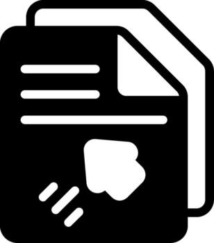 Drag and drop file UI action Design vector