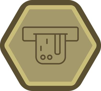 Insert Card Gradient Style Element vector