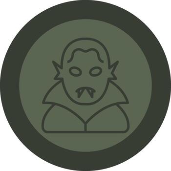 Vampire Flat UI Form vector