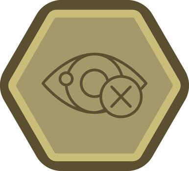 Blindness Coded UI Symbol vector