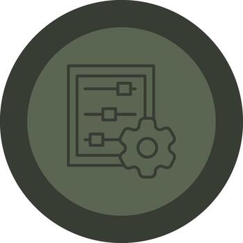 datos ajustamiento aplicación enfocado diseño vector