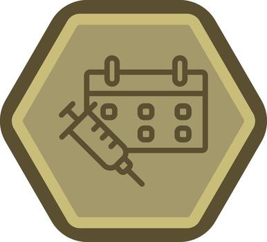 Vaccine Interactive UI Design vector