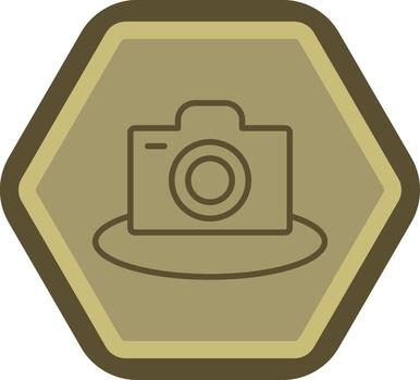 Vr Camera Custom Line Element vector