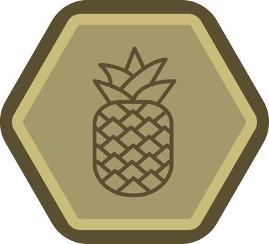 Pineapple Interactive UI Design vector