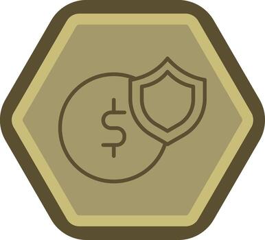 Shield User Interface Mark vector