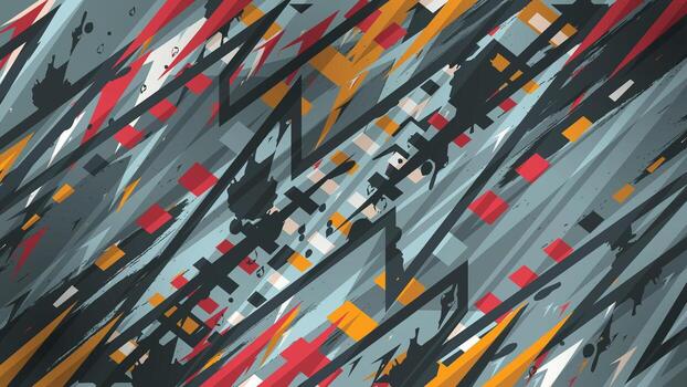 resumen carreras antecedentes con grunge líneas y geométrico formas vector