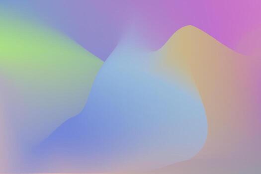 A vibrant abstract background featuring smooth pastel gradients and soft blended colors, creating a modern and dreamy aesthetic. vector