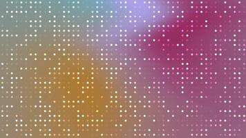 Abstract background with dots and dots in different colors video