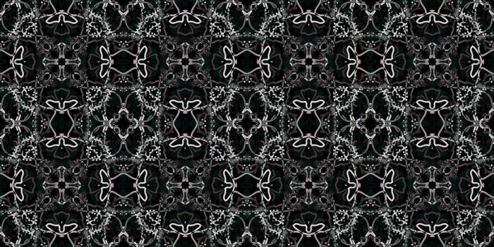 ornamental pattern background texture on dark. Abstract Tile Pattern . lines Decorative Repeat. Textured Ornamental Background vector