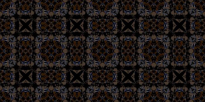 Vintage Damask Design pattern. Abstract Arabesque Background. Dark Tonal Pattern. Elegant Repeating Motif. Intricate Filigree Pattern. Abstract Floral Lattice. Ornamental art Repeat. Organic Texture vector