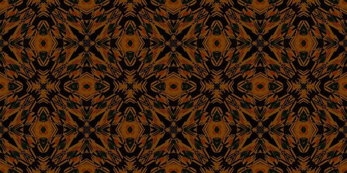 Cultural Textile Seamless Background. Seamless Background with Ethnic Ornamental Motif. Seamless Textile Design with abstract brown shape . Ornamental Ethnic Pattern for Fabric or Background. Art vector