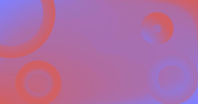 Pink Gradient Background with Rings Different shades and thickness Abstract pattern vector