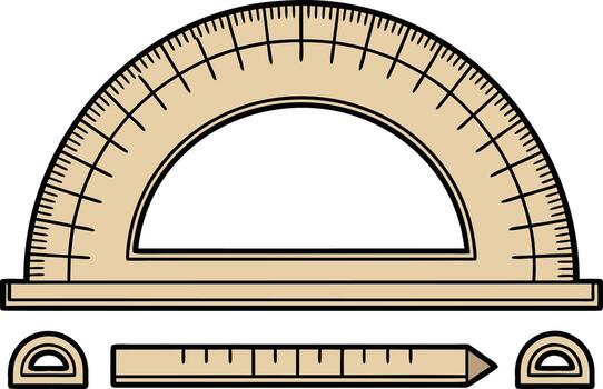 Precision Tool Meter Scale Artwork Engineering Meter Scale Creative Design vector