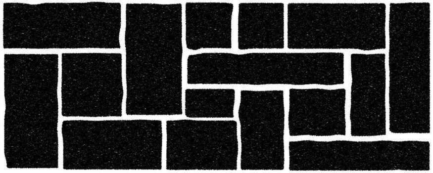 Frame border black ink drawn collection. Textured square rectangle empty doodle shapes. Set of hand drawn brush strokes stains for backdrops vector