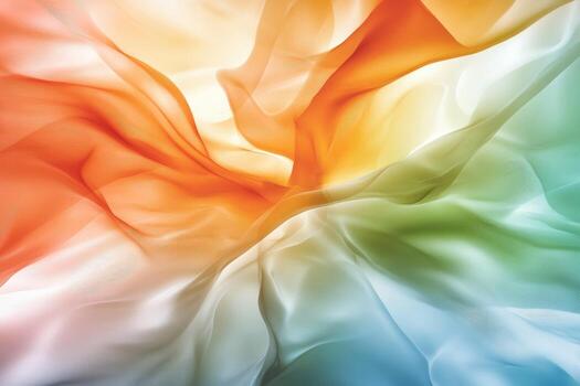 Abstract flowing color pattern smooth blended texture background design photo