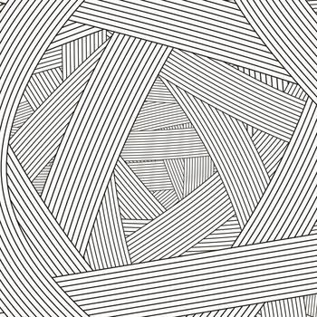 abstract line pattern. Retro lined old background. vector