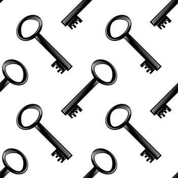 key icon isolated on white background. Key icon. Lock or unlock sign. Padlock. Lock symbol. Unblock. Password icon. Access sign. Private access. Logo retro template. Safety symbol. Door key. vector