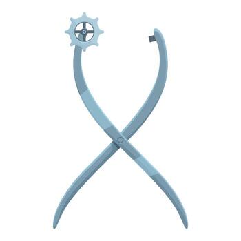 calibrar medición herramienta con giratorio engranaje para preciso medición vector