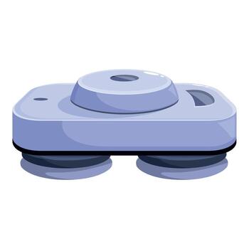 Futuristic anti gravity device floating with cartoon style design vector