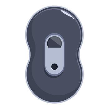 Modern wireless computer mouse enhancing user experience vector