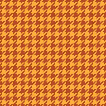 Vibrant autumnal houndstooth pattern. Perfect for fallthemed designs, textiles, or website backgrounds. This geometric texture evokes a sense of classic style with a modern twist. vector