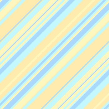 diagonal pastel rayas en suave amarillo y azul crear un alegre, sin costura modelo. vector