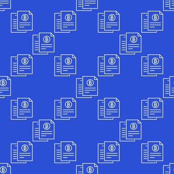 bitcoin documento btc acumulación lineal sin costura modelo vector