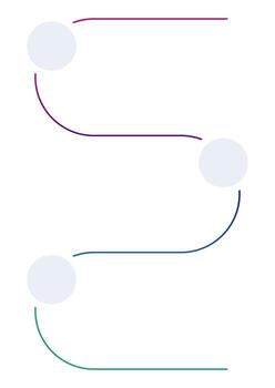 Healthcare service for patients linear infographic template. Medical facility. Data visualization with 3 steps. Empty process design. Editable blank options info graphics vector