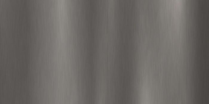 Brushed Steel Texture Background With Vertical Lines and Smooth Metallic Gradient. Ideal for Industrial, Tech, and UI Design Projects. Illustration vector