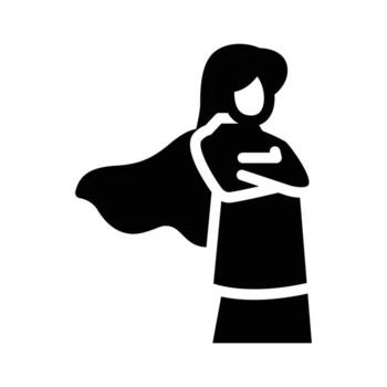 proud hero solid icon design good for web or mobile app vector