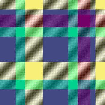 Vibrant tartan pattern. This textured plaid design conveys a sense of tradition and style. Use it as a background, textile design, or abstract artwork element. vector