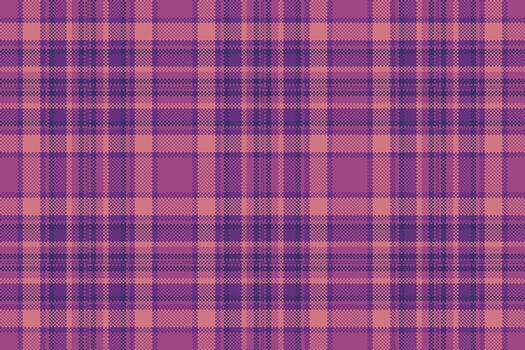Detailed pixel art plaid pattern with retro vibes. Perfect for backgrounds, textiles, design projects. Showcases classic style with a modern pixel twist. vector
