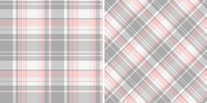 cheque antecedentes textura de modelo tartán con un textil tartán sin costura tela. conjunto en niños colores de búfalo Moda para un rústico mirar. vector