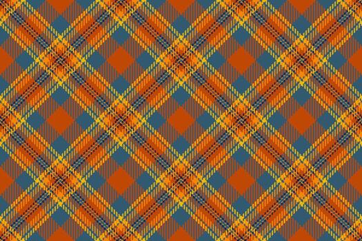 Detailed tartan pattern background. Traditional textile design in warm autumn colors. Use for backgrounds, apparel designs, or digital compositions. vector