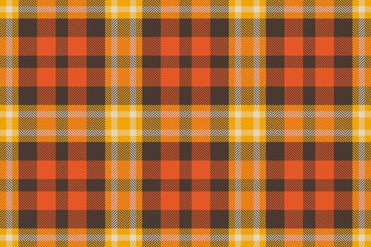 Warm and cozy seamless plaid pattern. Perfect for fall designs, textiles, backgrounds, and wrapping paper. Traditional, rustic, and versatile style. vector