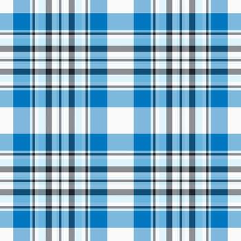 Motif textile fabric tartan, celtic pattern background check. Selection texture plaid seamless in cyan and light colors. vector