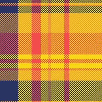 vibrante tartán modelo con negrita colores crea un de inspiración retro acogedor sentir. ideal para antecedentes, textiles, y diseño proyectos necesitando un Clásico o rústico textura. vector