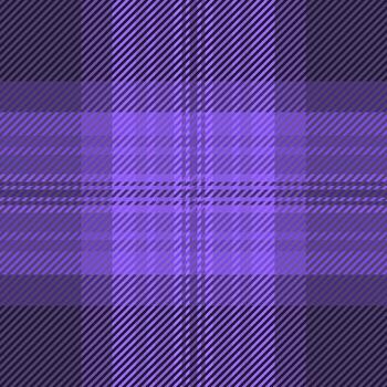 Abstract purple plaid pattern. Stylish diagonal lines create a textured, geometric design perfect for fashion, textile, or website backgrounds. Evokes feelings of sophistication and calm. vector