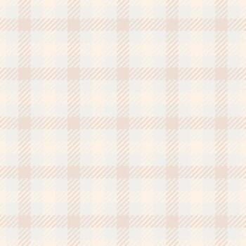 Soft, seamless tartan pattern in neutral tones. Ideal for backgrounds, textiles, or design projects needing a classic, cozy texture with a subtle, elegant vibe. vector
