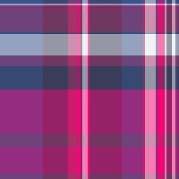 Geometric plaid pattern with cool and warm hues evokes harmony. Perfect for design, textiles, or background usage, adding modern flair. vector