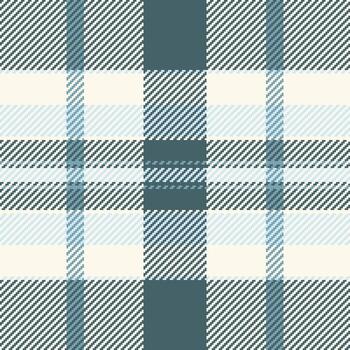otro modelo tartán , espectáculo antecedentes sin costura tartán. regular cheque textura textil tela en cian y mar cáscara colores. vector
