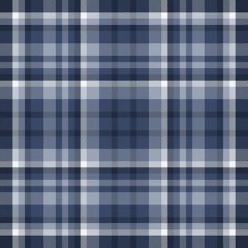 clásico azul tartán modelo. sin costura tela textura con intersectando líneas, creando un eterno estético. genial para antecedentes, textiles, diseños vector