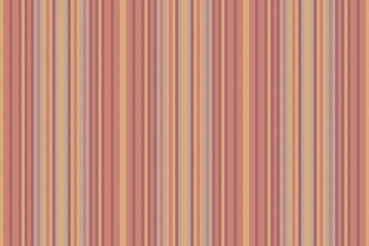 Real textile vertical fabric, classical stripe lines pattern. Satin background seamless texture in red and pink colors. vector