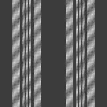 Elegant vertical striped pattern with dark gray background. Classic design. Perfect for textiles, backgrounds, or modern graphic projects. Versatile texture. vector