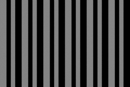 Striking monochrome pattern featuring alternating black and white vertical stripes with a detailed herringbone texture. Sophisticated for backgrounds and graphic design. vector