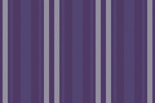 Elegant stripe pattern featuring herringbone texture in shades of purple. Use for textile design, backdrops, or sophisticated presentations. Seamless. vector